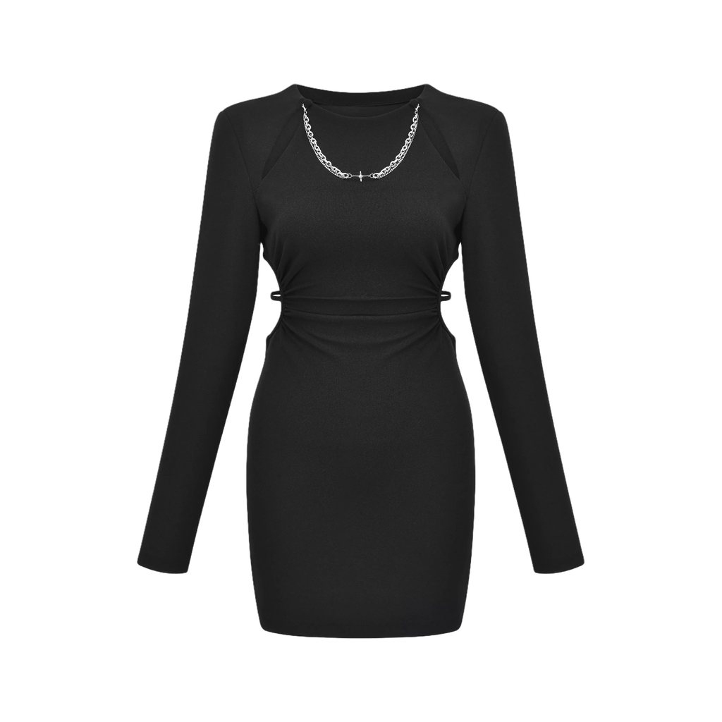 Sonia dekolteli mini elbise