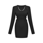 Sonia dekolteli mini elbise