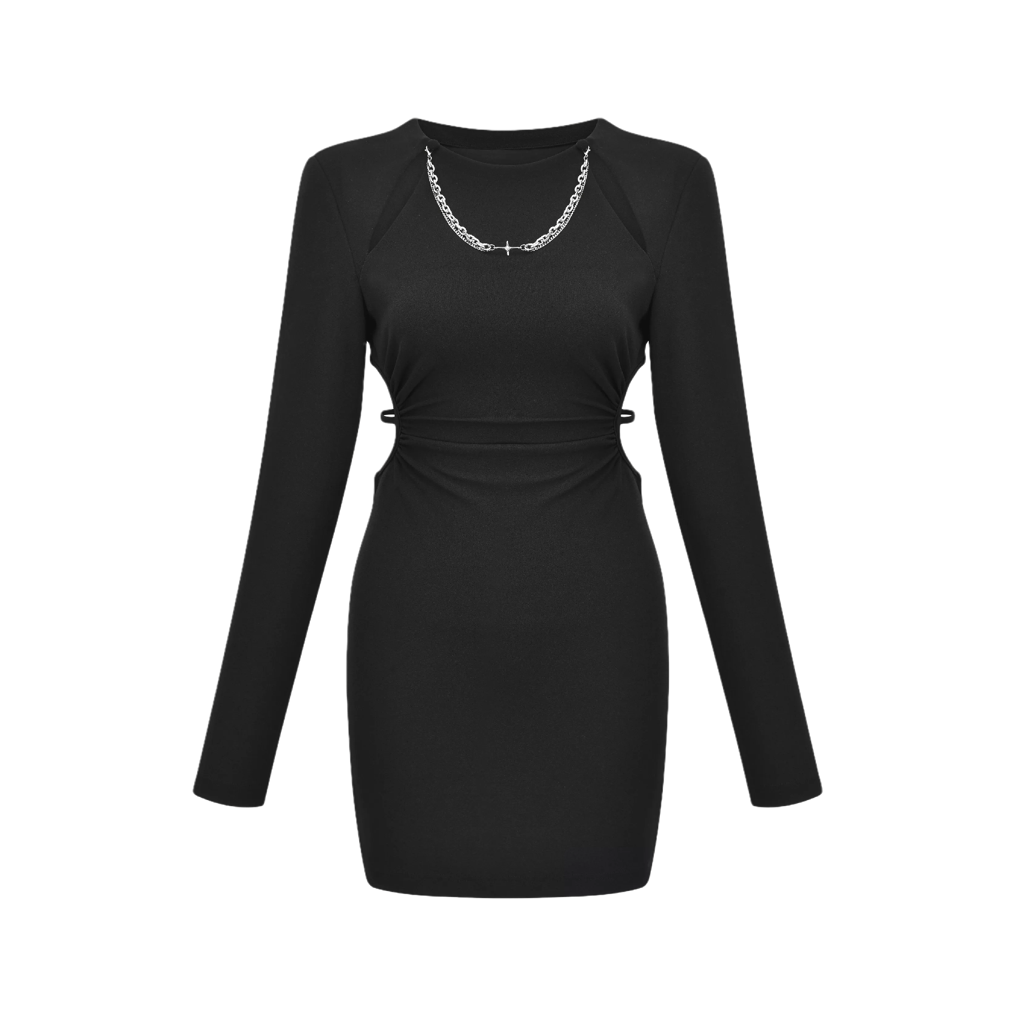 Sonia dekolteli mini elbise