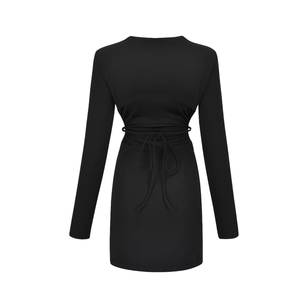 Sonia dekolteli mini elbise