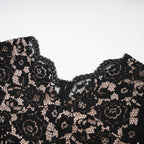 Norelia dantel mini elbise