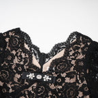 Norelia dantel mini elbise