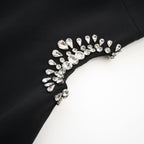 Patricia kristal mini elbise