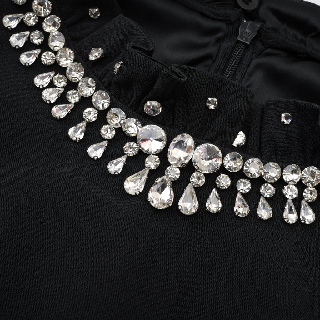 Patricia kristal mini elbise