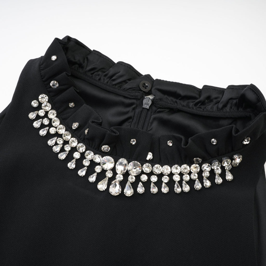 Patricia kristal mini elbise