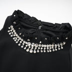 Patricia kristal mini elbise