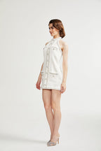 Philomène mini elbise