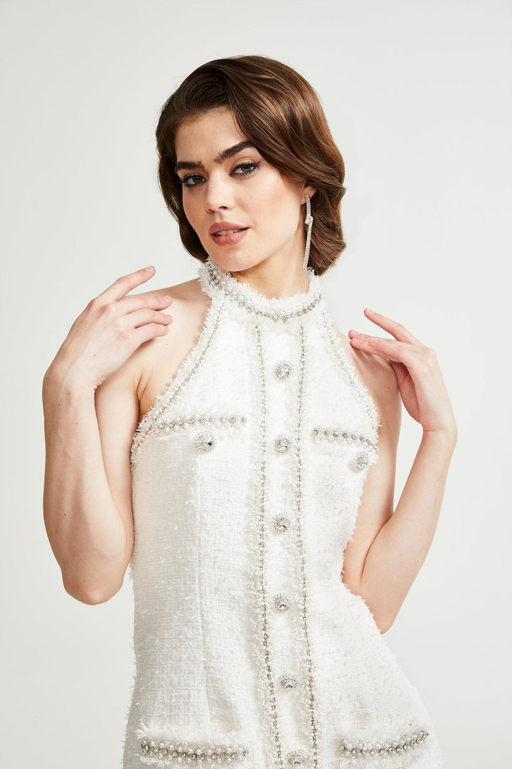 Philomène mini elbise