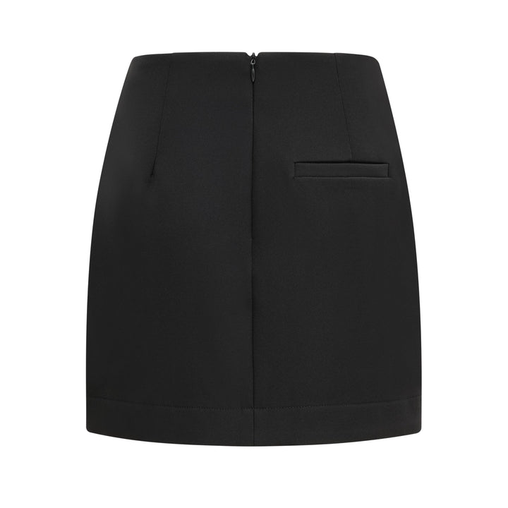 Roxane kristal süslemeli ceket ve etek takımı