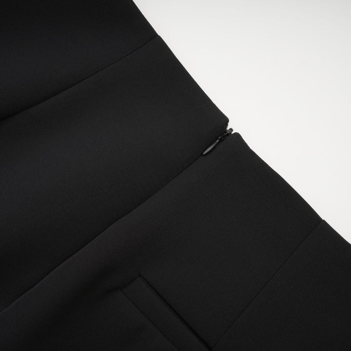 Roxane kristal süslemeli ceket ve etek takımı