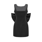 Sadiye fiyonklu mini elbise