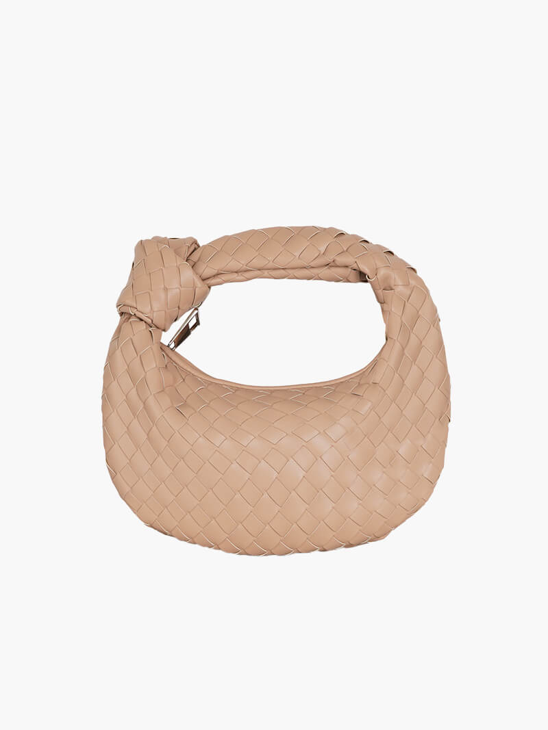 Woven Mini Boy Vegan Deri Çanta