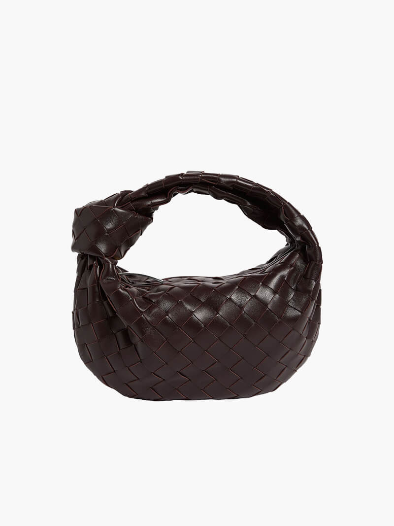 Woven Mini Boy Vegan Deri Çanta