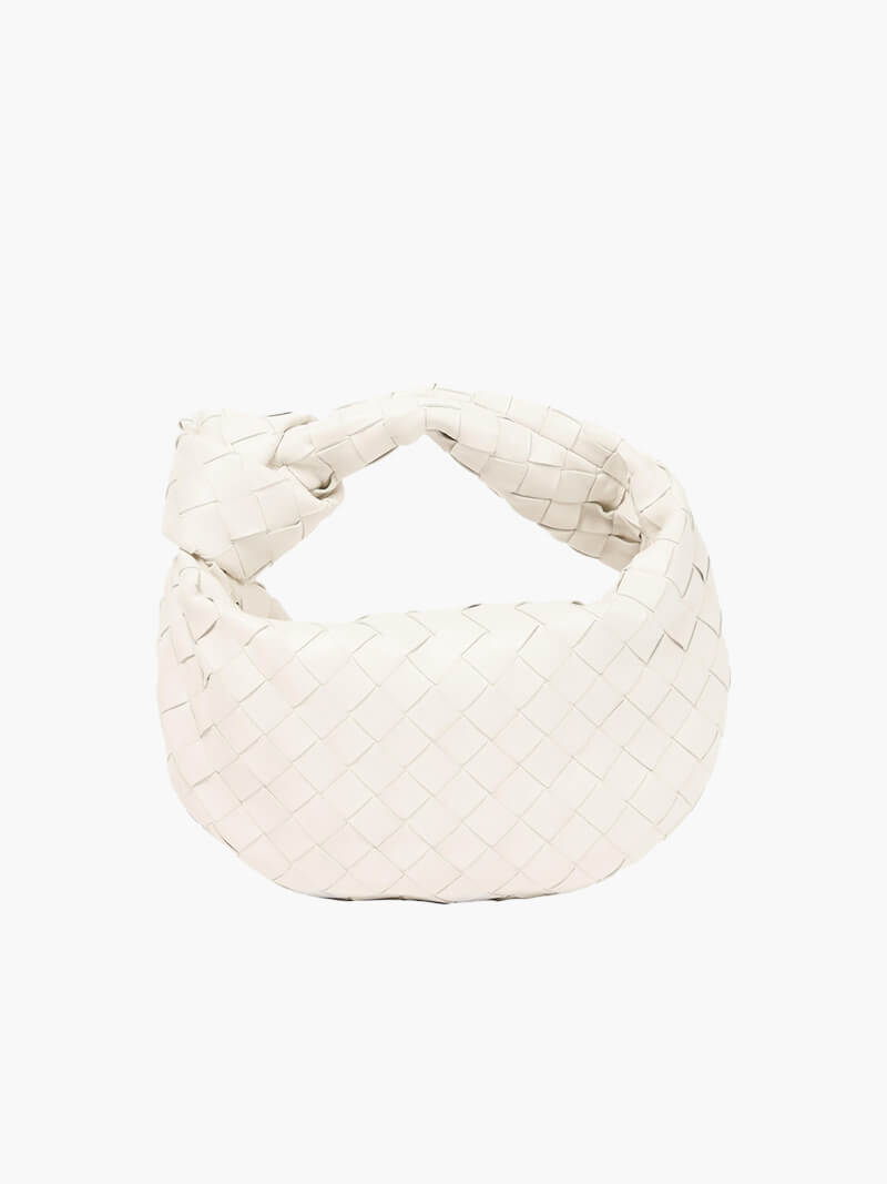 Woven Mini Boy Vegan Deri Çanta
