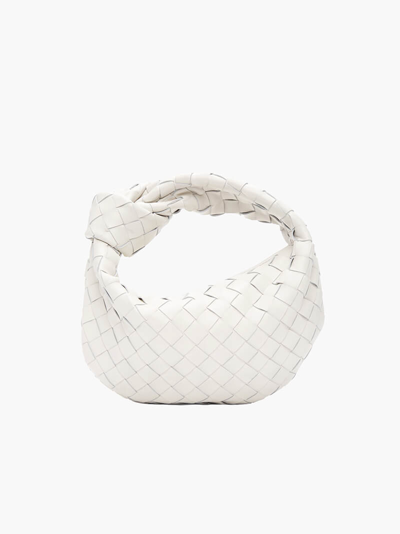 Woven Mini Boy Vegan Deri Çanta