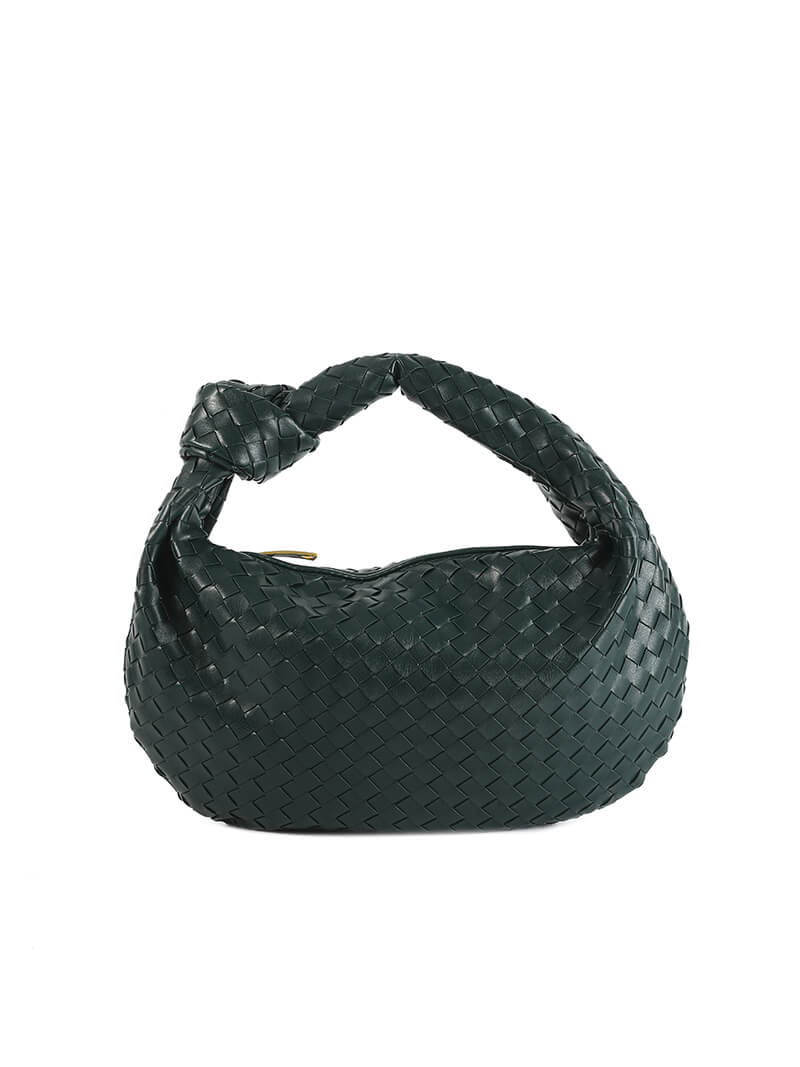 Woven Orta Boy Vegan Deri Çanta