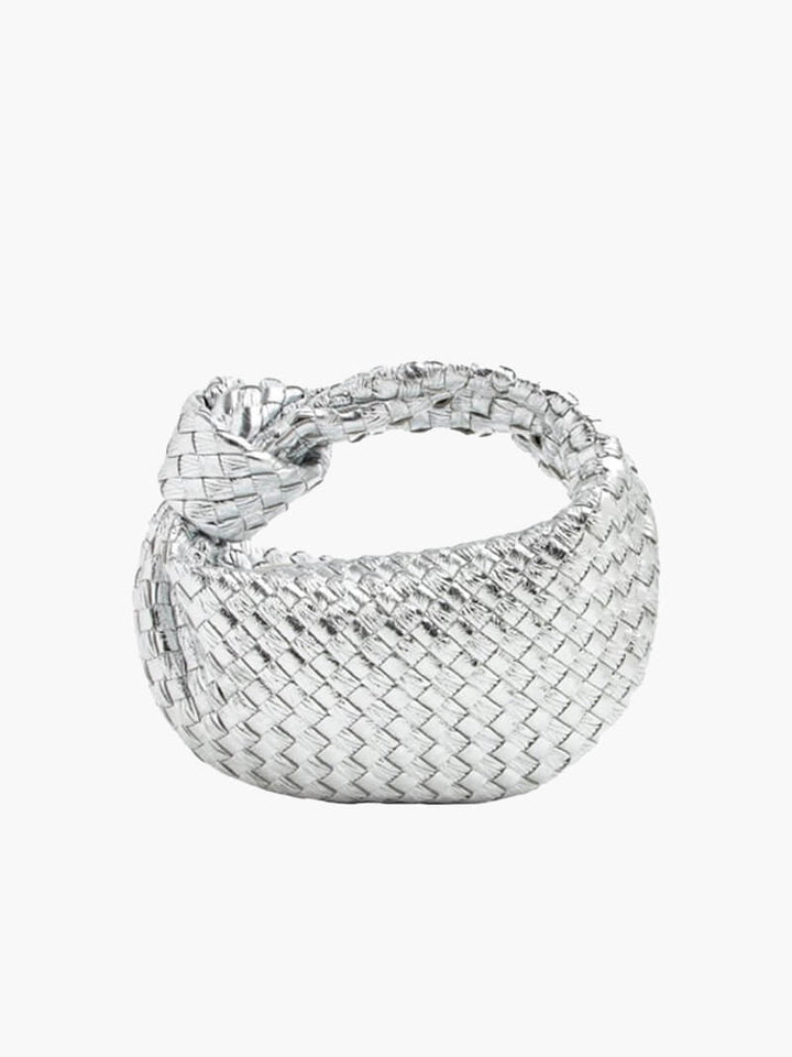 Woven Mini Boy Vegan Deri Çanta
