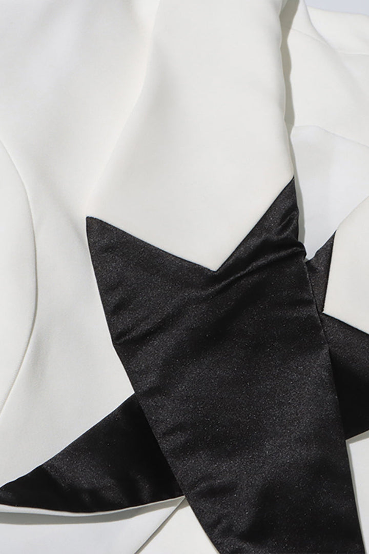 Yıldız detaylı blazer ceket