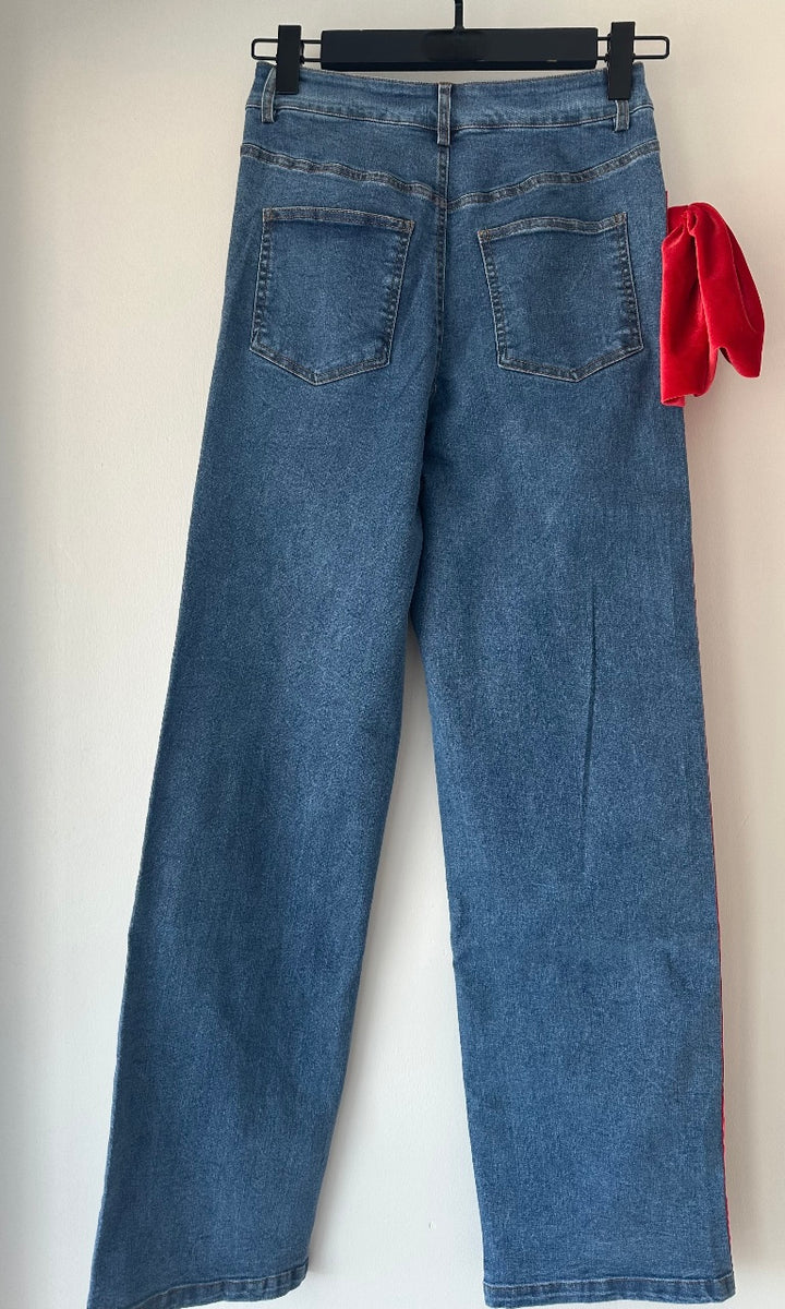 Fiyonk Detaylı Jean