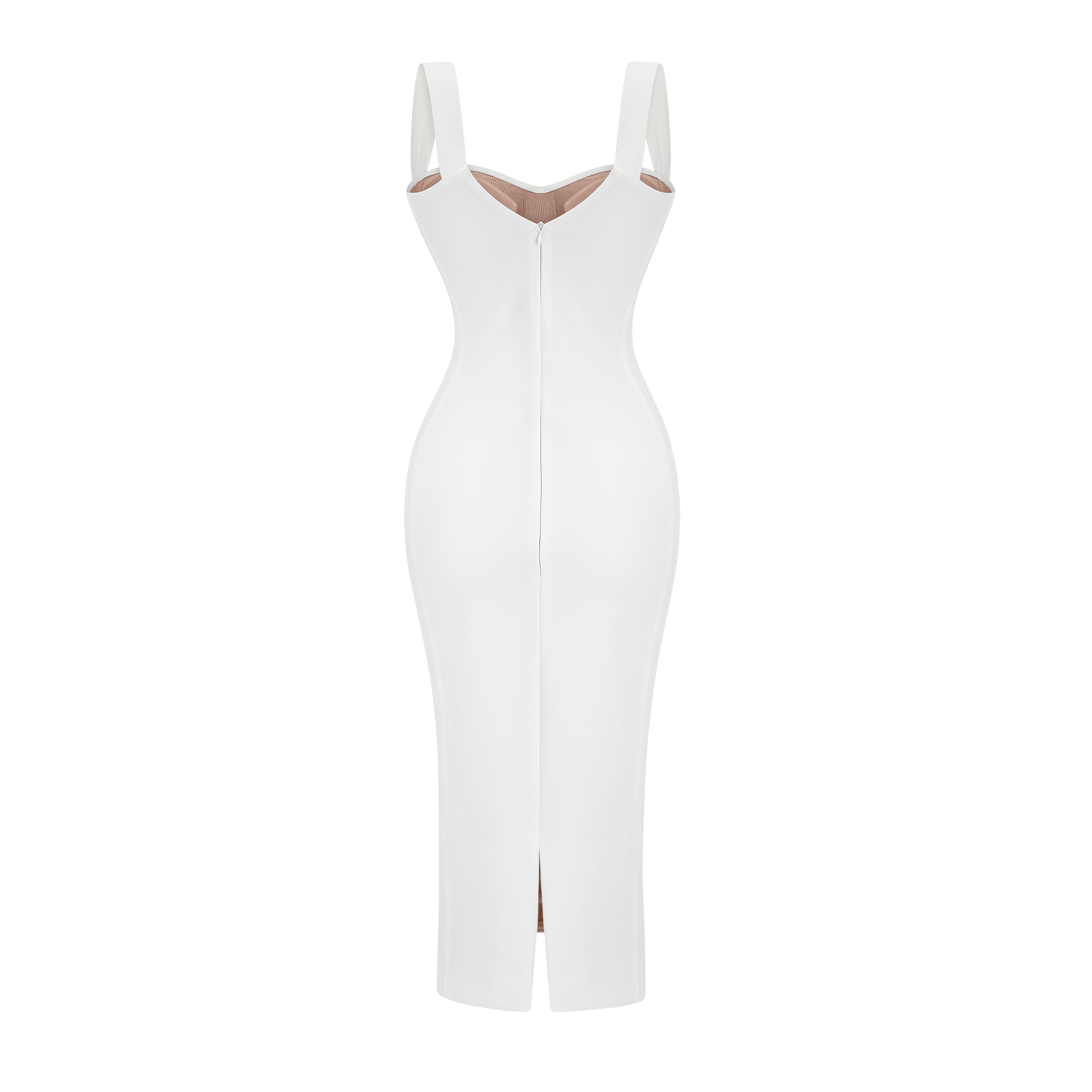 Titania büstiyer midi elbise