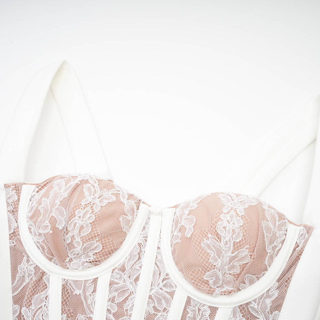 Titania büstiyer midi elbise