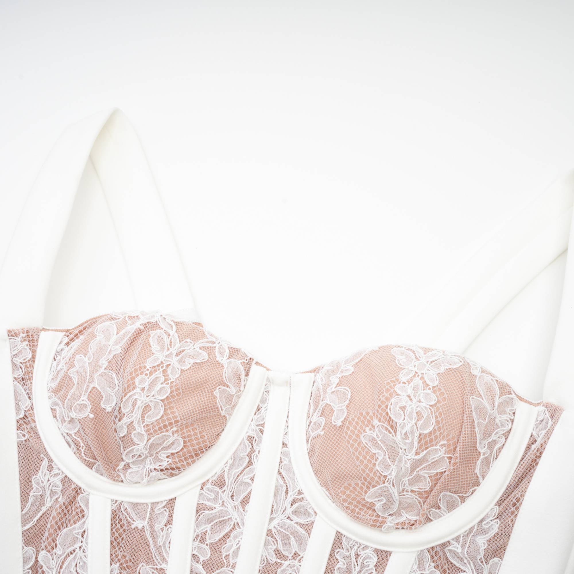 Titania büstiyer midi elbise