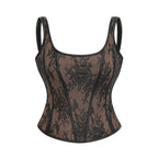 Ullrika dantel yelek top