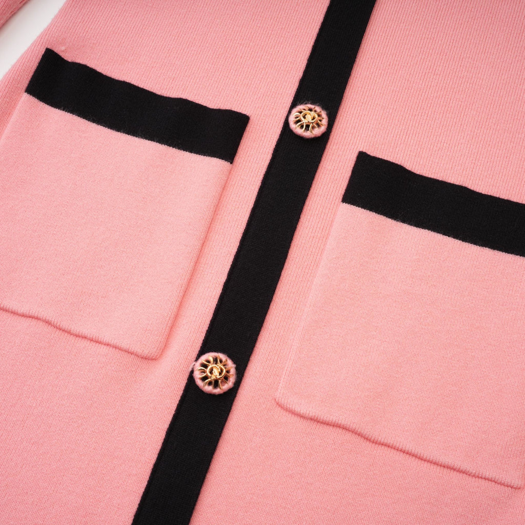 Valérie uzun kollu mini elbise