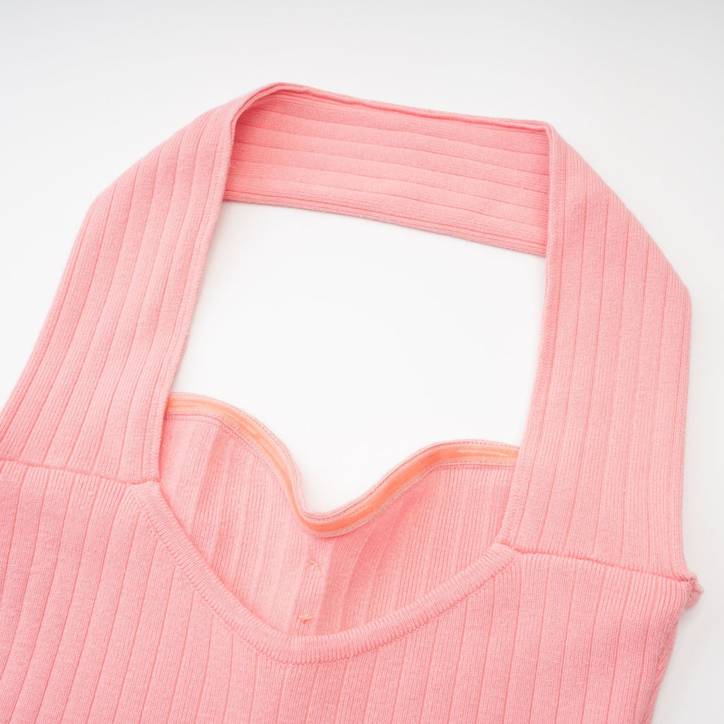 Ylviana örme midi elbise