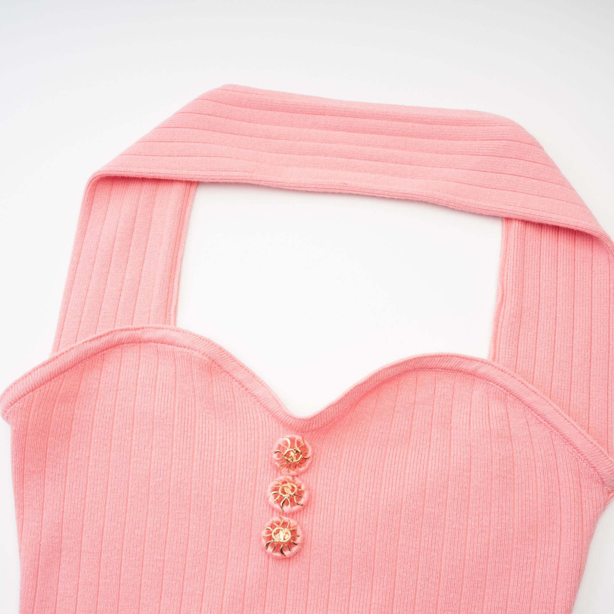 Ylviana örme midi elbise